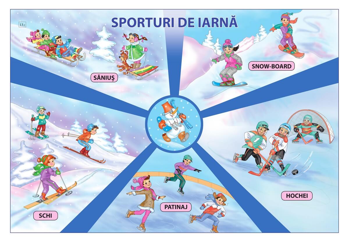 Plansa Sporturi de iarna