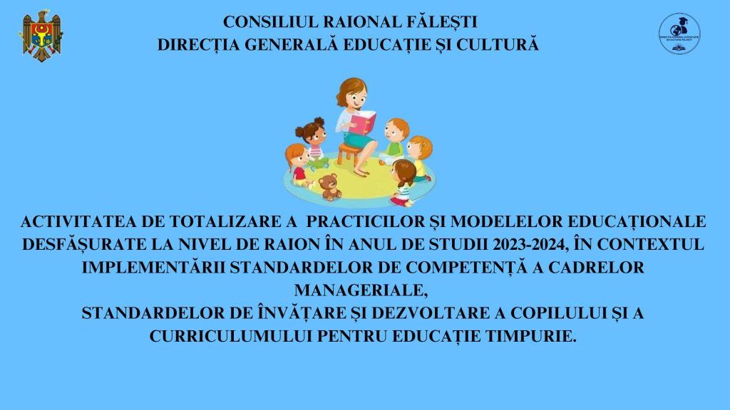 Consiliul raional Fălești Direcția generală educație și cultură Fălești