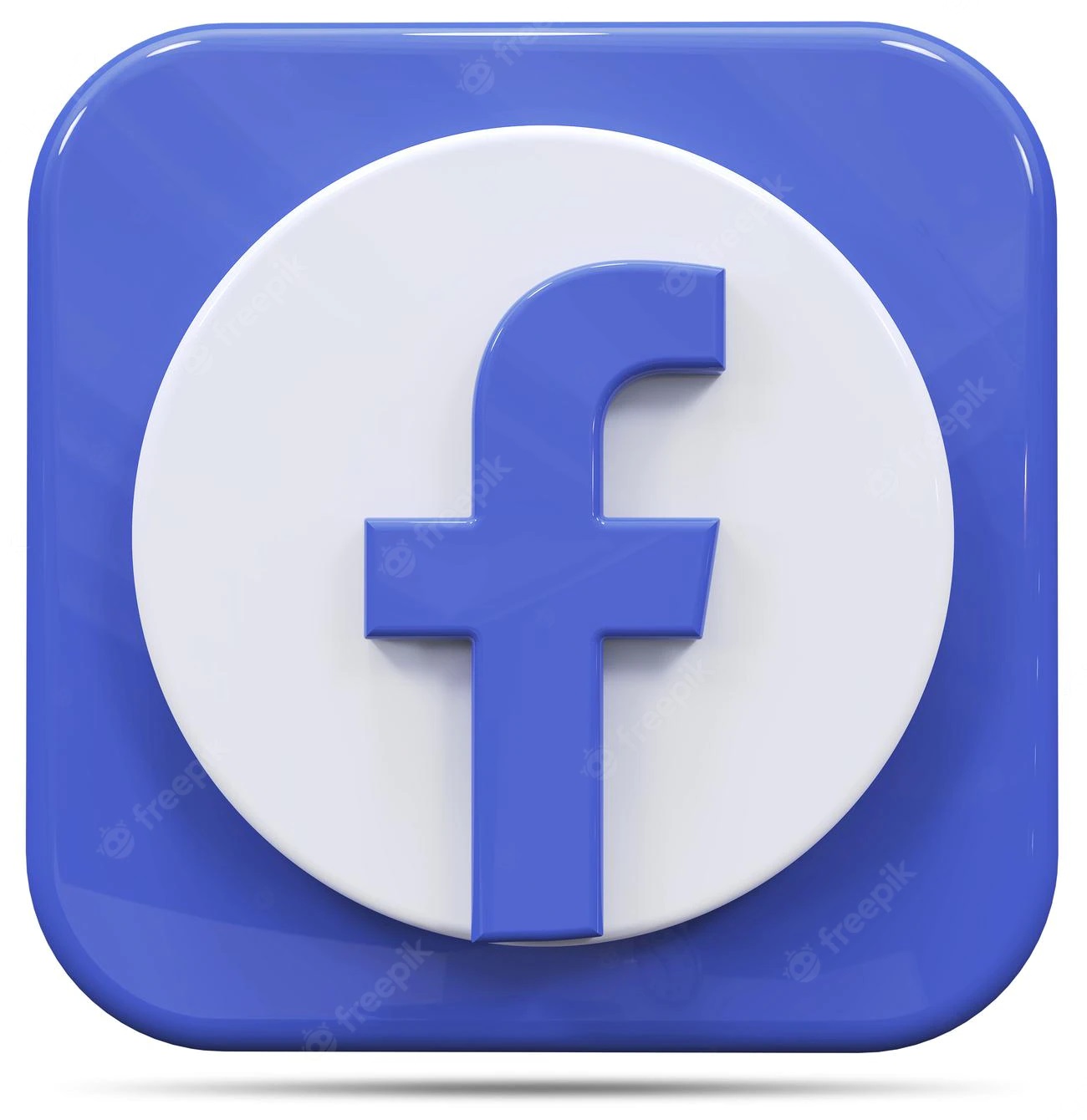 icon facebook 3d render concept 494952 1341